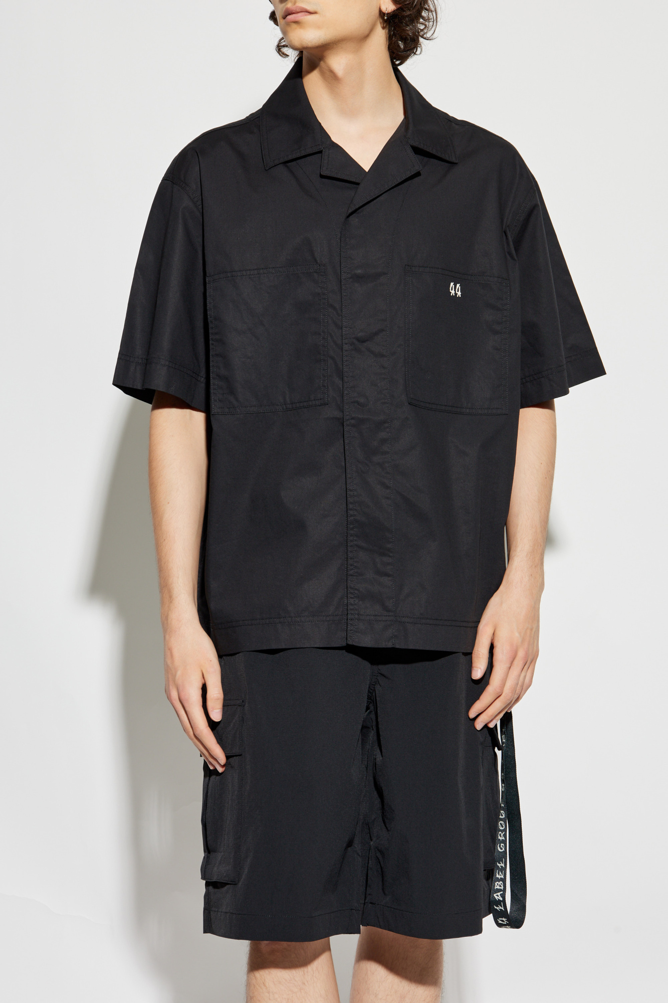 NEW LOGO MONOGRAM PLAID SKIN TOP ブラック louis-vuitton-embossed-